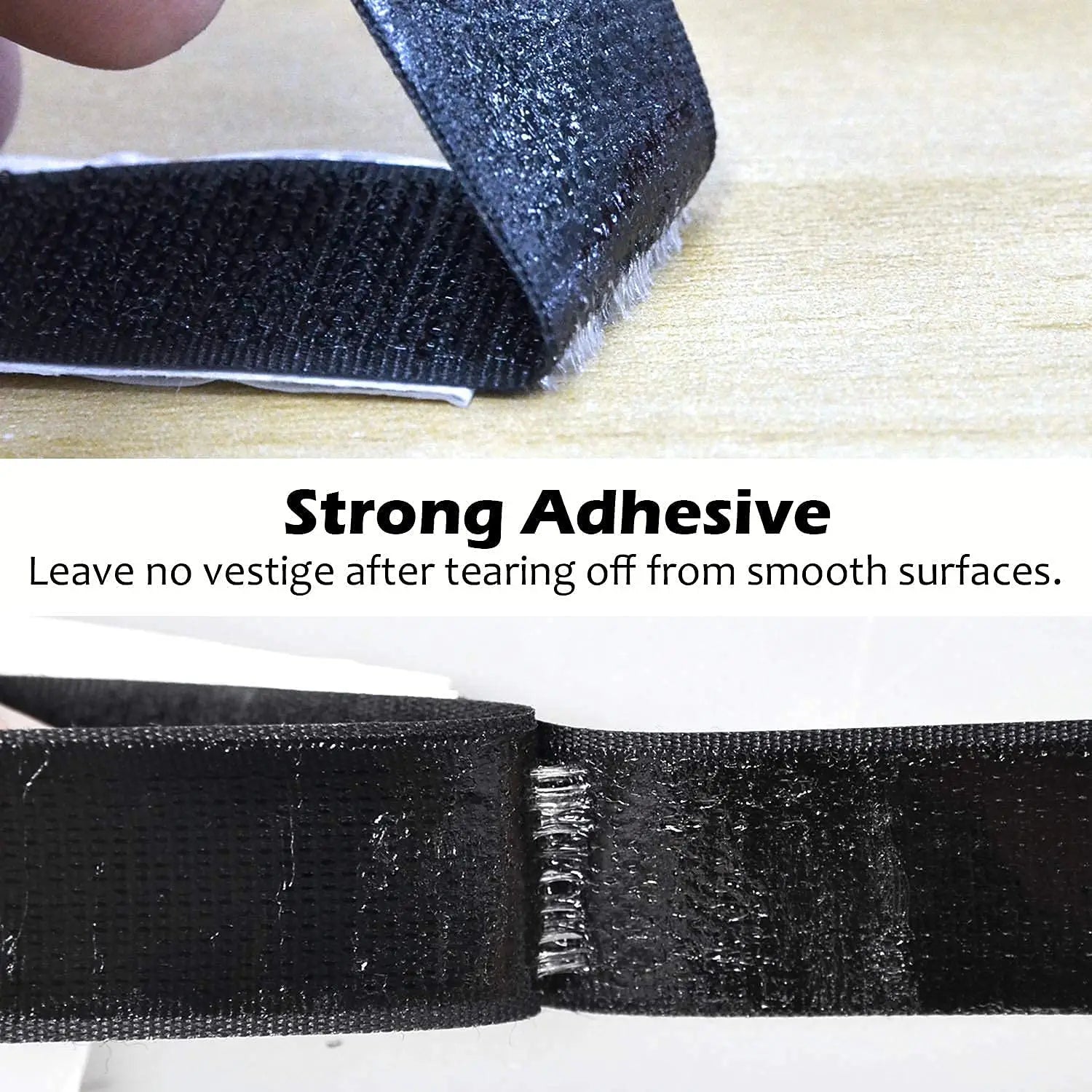 High Quality OEM Velcroes Double Sided Self Adhesive Hook and Loop Hoop Loop Custom Size Hoop and Loop for Home Use