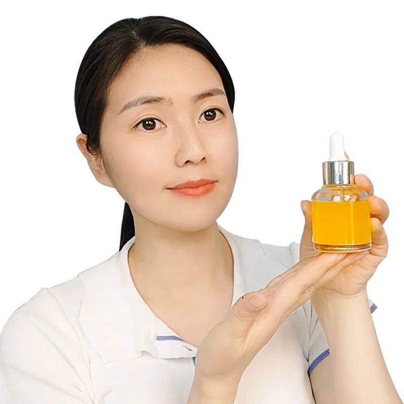 Whitening Fullerenes Facial Serum Private Label Skincare Herbal Anti Wrinkle Serum Factory Wholesale Fullerene Essence Serum