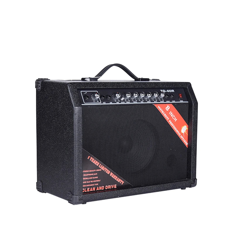 China 40watt Acoustic Electric Guitar Amplifier with Mic Function for Sell