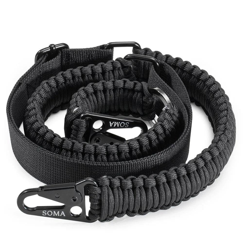 Outdoor Hunting Two-Point Sling Swivels 550lb for Slings Quick Release Durable Adjustable 6x High Nylon Strap Universal Fit