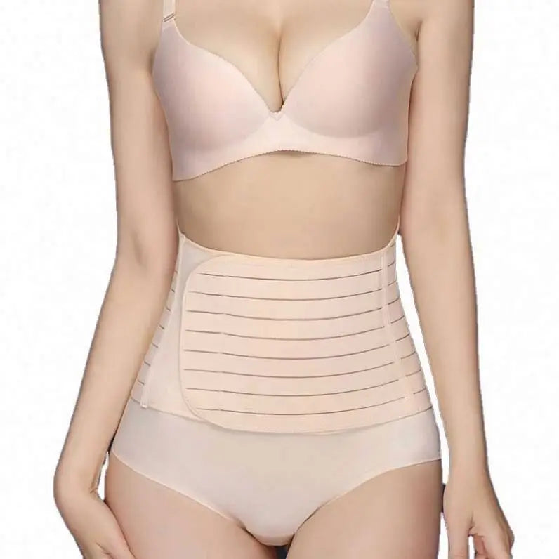 Factory Directly Postpartum Body Shaping Waist With High Compression Plastic Tummy Control Waist Trainer Fajas Para Mujer