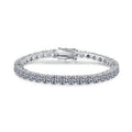 2025 Colorful 5mm 0.5ct D VVS Moissanite Tennis Bracelet 925 Sterling Silver with Hip Moissanite DIY Main Stone Necklaces