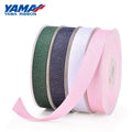 Factory Stocked Wholesale 9-38mm Grosgrain Chevron Gold Purl Twill Ribbon