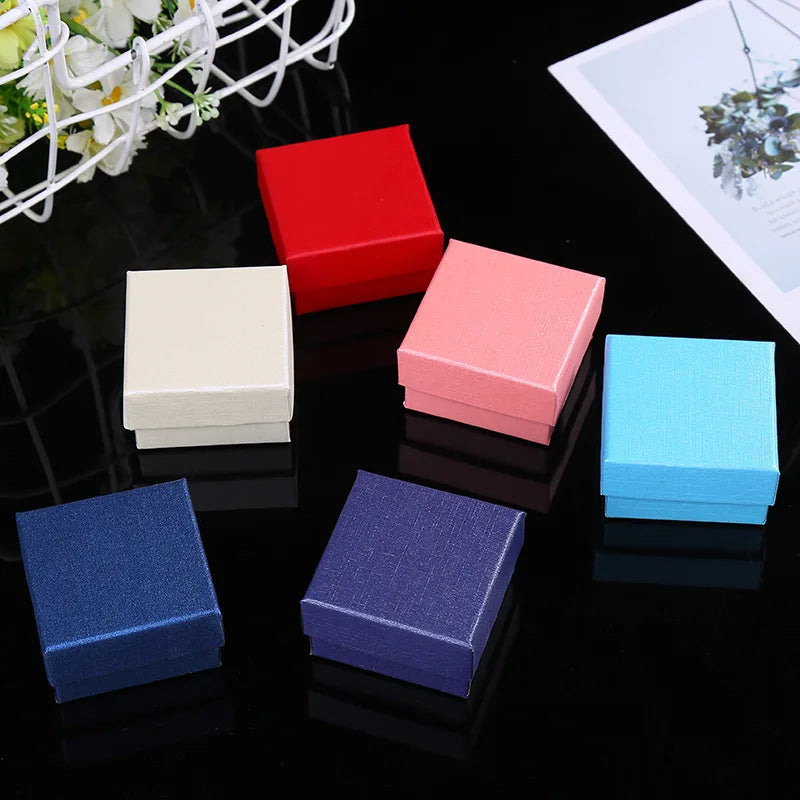 Top Seller Square Packaging Jewellery Gift Box for Ring Earrings and Necklace