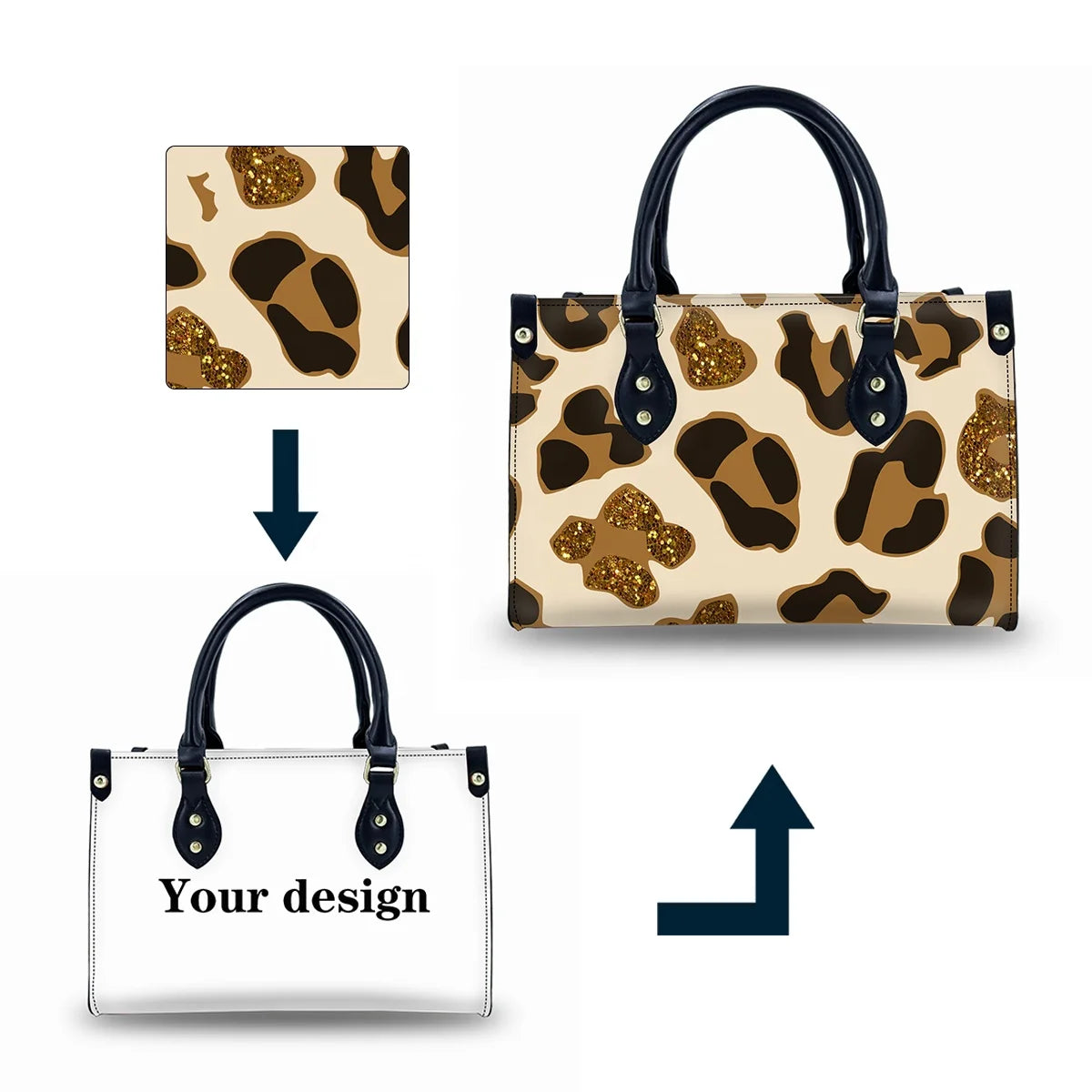 New Cheap Tote Wholesale Bags Tote Bag With Leather Handles Lightweight Waterproof Luxury Handbags for Women