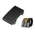 3.5cm Customization Men's Belt Buckle Automatic Toothless Belt Buckle for Leather Belt
