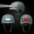 Sports Helmet Safety Night Flashing LED Light Kid Adult Bicycle Night Flashing Bike Scooter Skateboard Helmet MegaBDM