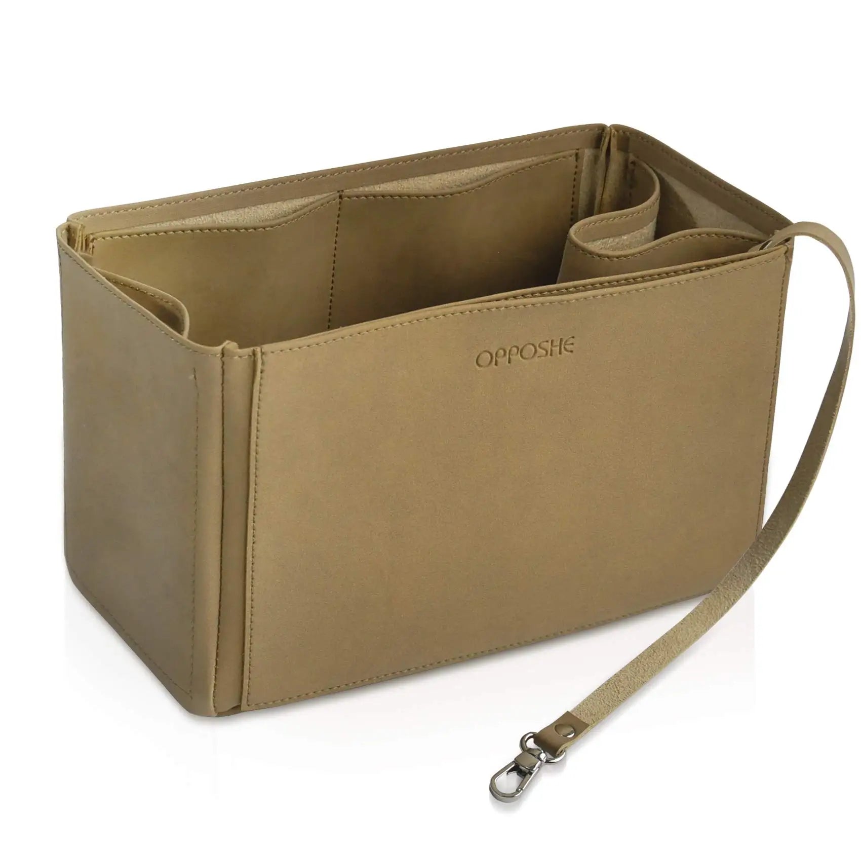 Wholesale Hot Selling Leather Handbag Purse Organizer Insert  Organizer Luxury High-capacity Inner Bag Made of Leather Material