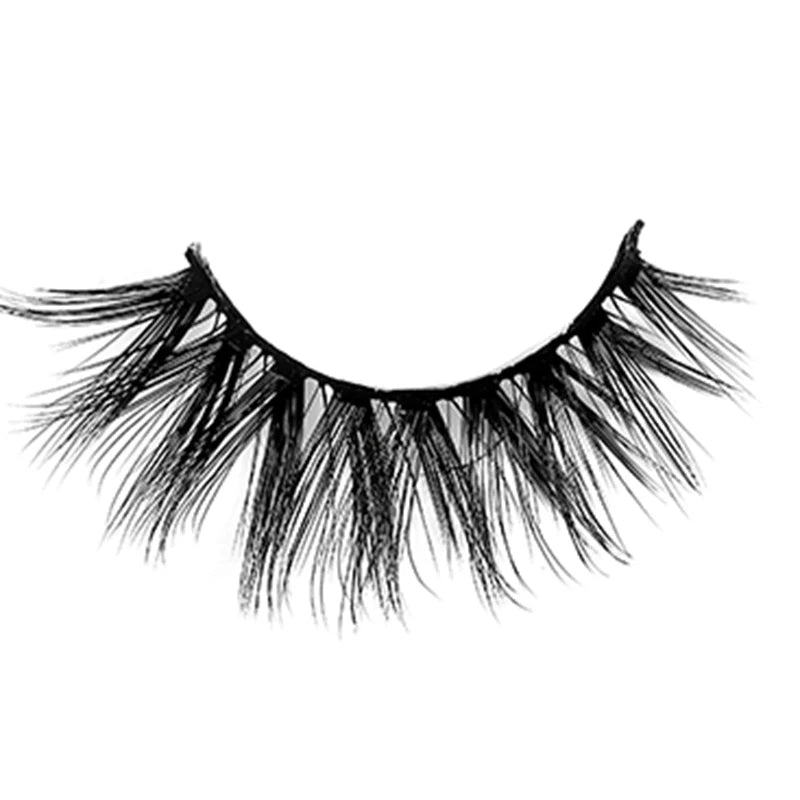 Wholesale 3D Silk Eyelashes with Private Label Packaging Handmade Vegan Synthetic Faux Mink Lashes Natural and Colorful Styles