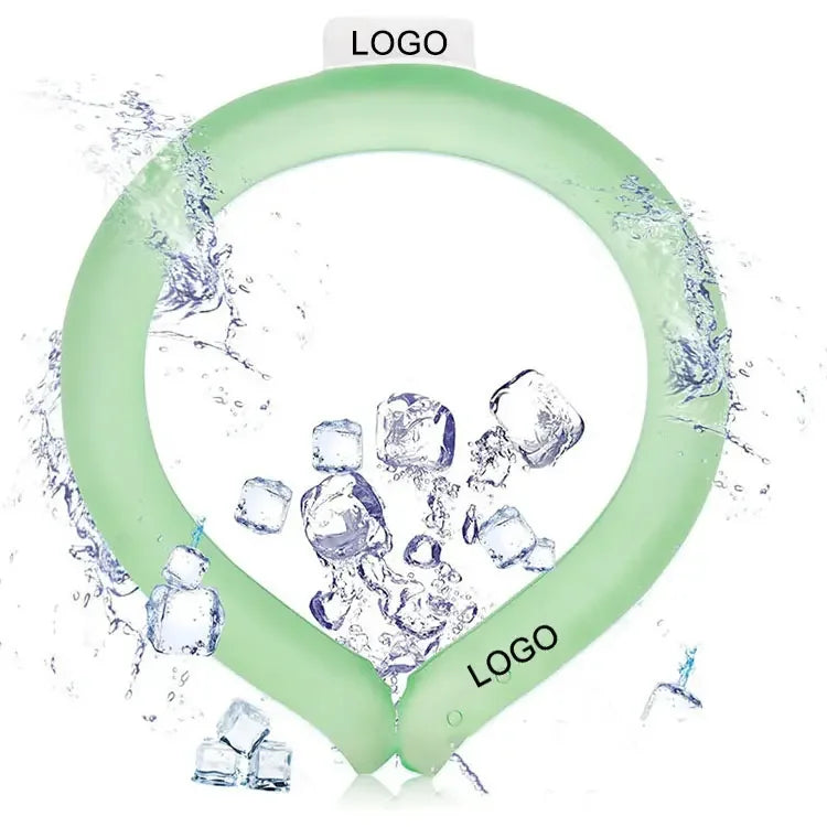 Customized New Products Reusable s Size Ice Neck Ring Cooler Ej test Excellent Neck Cool Therapy