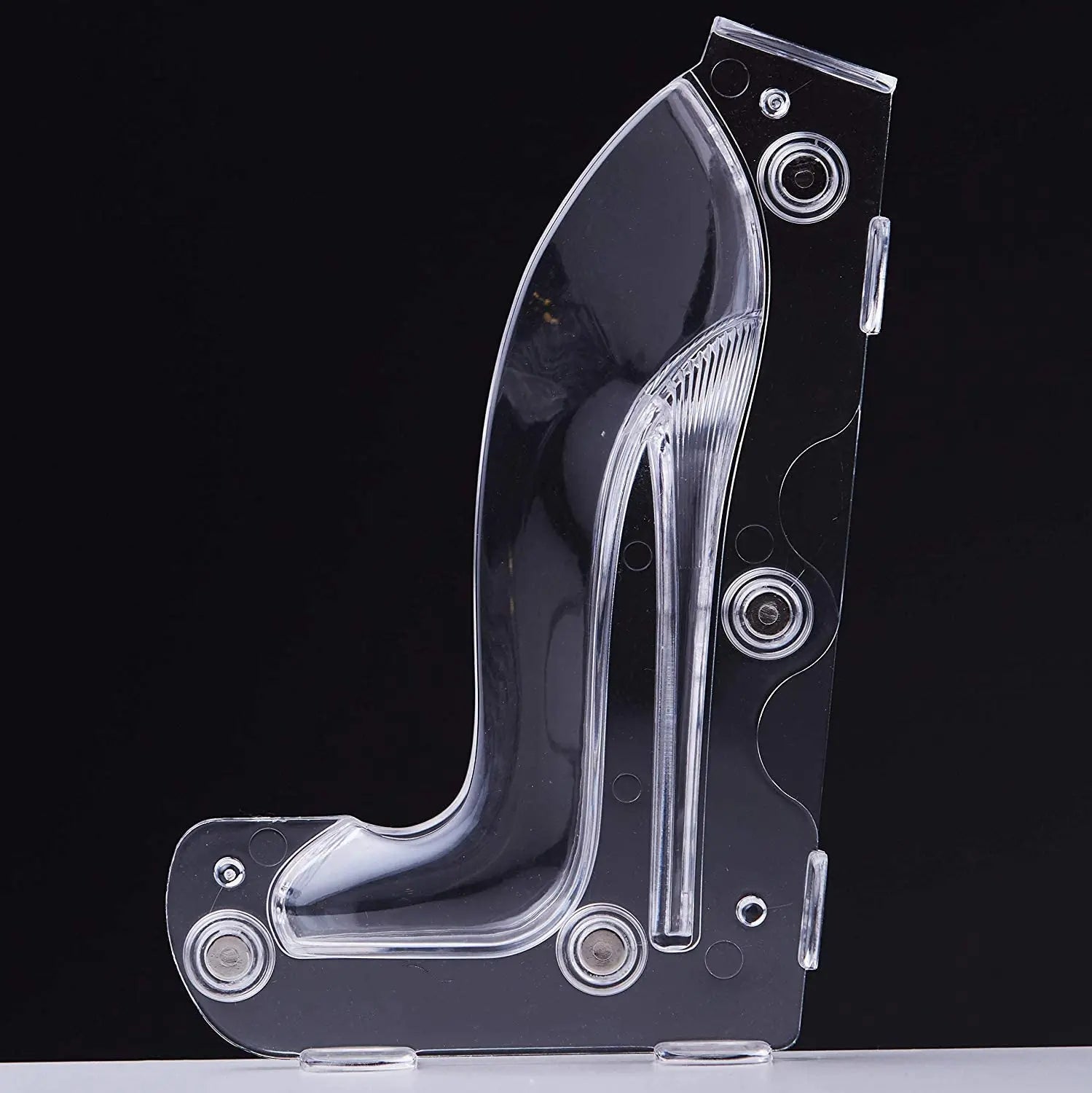 3D Heart Shaped High Heel Shoe Mold for Cake & Chocolate Decor Eco-Friendly Polycarbonate LST Brand Magic Tool
