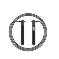 Professional Adjustable PVC Solar Skipping Rope Digital Jump Rope