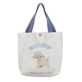 Cartoon Cotton Linen Tote Pouch Fashionable Outdoor Canvas Shopping Bags with Custom Logo for Grocery Storage or Gift