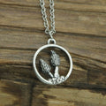 Forest Nature Small Mushroom Necklace Women's Cute Pendant Gift