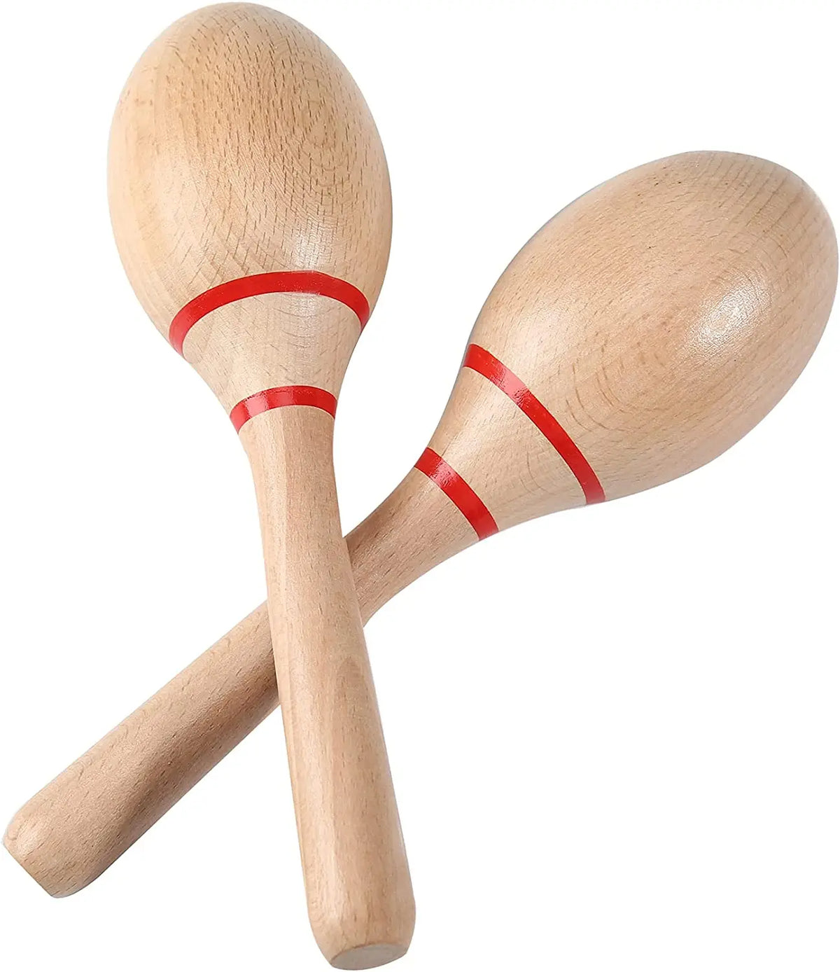 2023 New Musical Instrument Adult Favor Wooden Maracas With Good Quality Shaker Party Favor Percussion Maracas Toy
