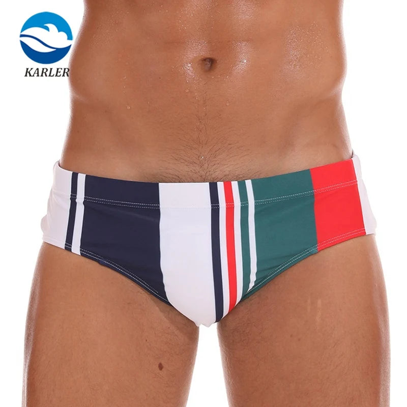 Custom Mens Briefs Swimwear Swimming Men's Sexy Swim Brief Cheap Men Wholesale Swimming Pool Sportswear Blank Adults Support