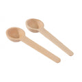 2024 Eco-Friendly Disposable Wooden Matcha Measuring Spoon for Tea Coffee Salt Suger Small Honey Wood Wholesale Custom Logo