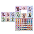 54 Color Eye Shadow Factory Direct Card Captor Sakura Pattern Custom Waterproof High Pigment Pearlescent Matte Large Sequin Gift