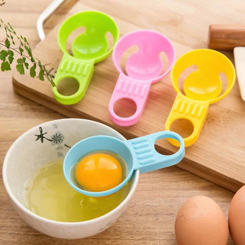 Practical Egg White Separator Egg Yolk Separation Egg Processing Essential Kitchen Gadget Food Grade Material for Home Family
