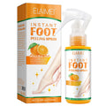 ELAIMEI 100 ml Natural Organic Plant Therapy Mild Moist Deodorization Healing Skin Foot Care Exfoliate Sprayfoot Peeling Spray