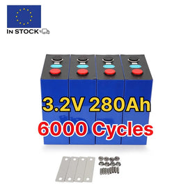 Europe Warehouse 6000 Cycles EV LF280K Grade a 3.2V 280ah LiFePO4 Battery Cell(Bulk Voltage & IR Matched)--Newest Version