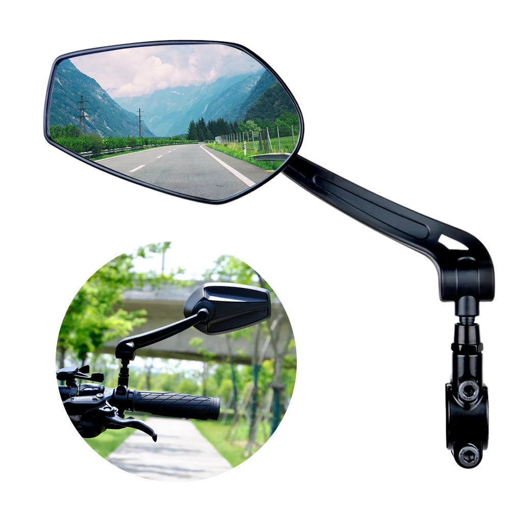 EasyDo Hot Sale Handlebar Convex Glass Motor Electric City Bike Side Mirror