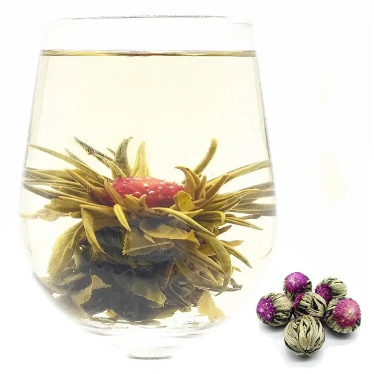 New Arrival 100% Natural Flowering Blooming Tea Ball Mixed Flower Tea in Bag Packaging