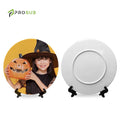 Prosub Plastic Moonlight Plate Blank Printable Photo 8''10 Inch Decoration Dinner Plate Sublimation Plates