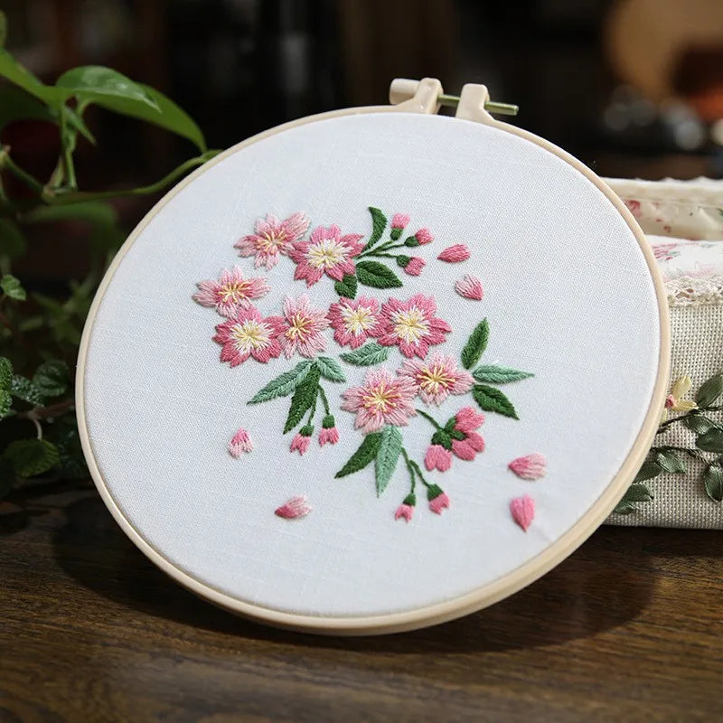 New Patterns Flower& Plant Embroidery Cross Stitch Kit Arts Crafrs Sewing Gifts