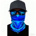 Custom Logo ICE SILK Unisex Fashion Face Mask Instant Cooling Bandana 23-24x50cm Polyester Neck Gaiter Sports Activity
