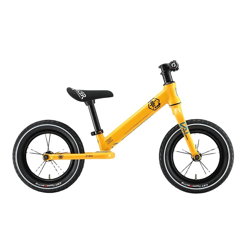 Cofidis Racer 12 Aluminum 12-Inch Balance Bike Children Pedal-Free Exercise Walker 12-Speed Disc Brake Soft-tail Frame 2-12