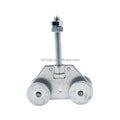 Household Outdoor Hanging Wheel Pulley Is Used for Sliding Door Sliding Window Surface Galvanized Rail Guide Rail Door