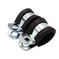 Custom All Size P Type Rubber Cushioned Galvanized Iron Insulated Hose Clamp