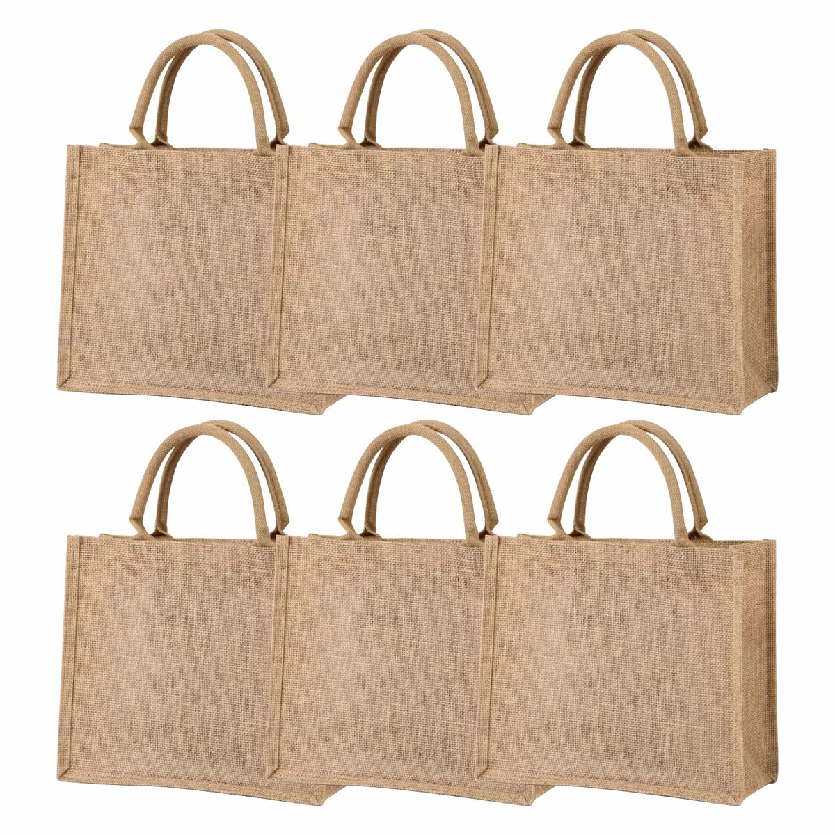 Recycled Bolsa Plain Hessian Shopper Bag Custom Printed Large Natural Eco Friendly Burlap Jute Shopping Tote Beach Bag With Logo