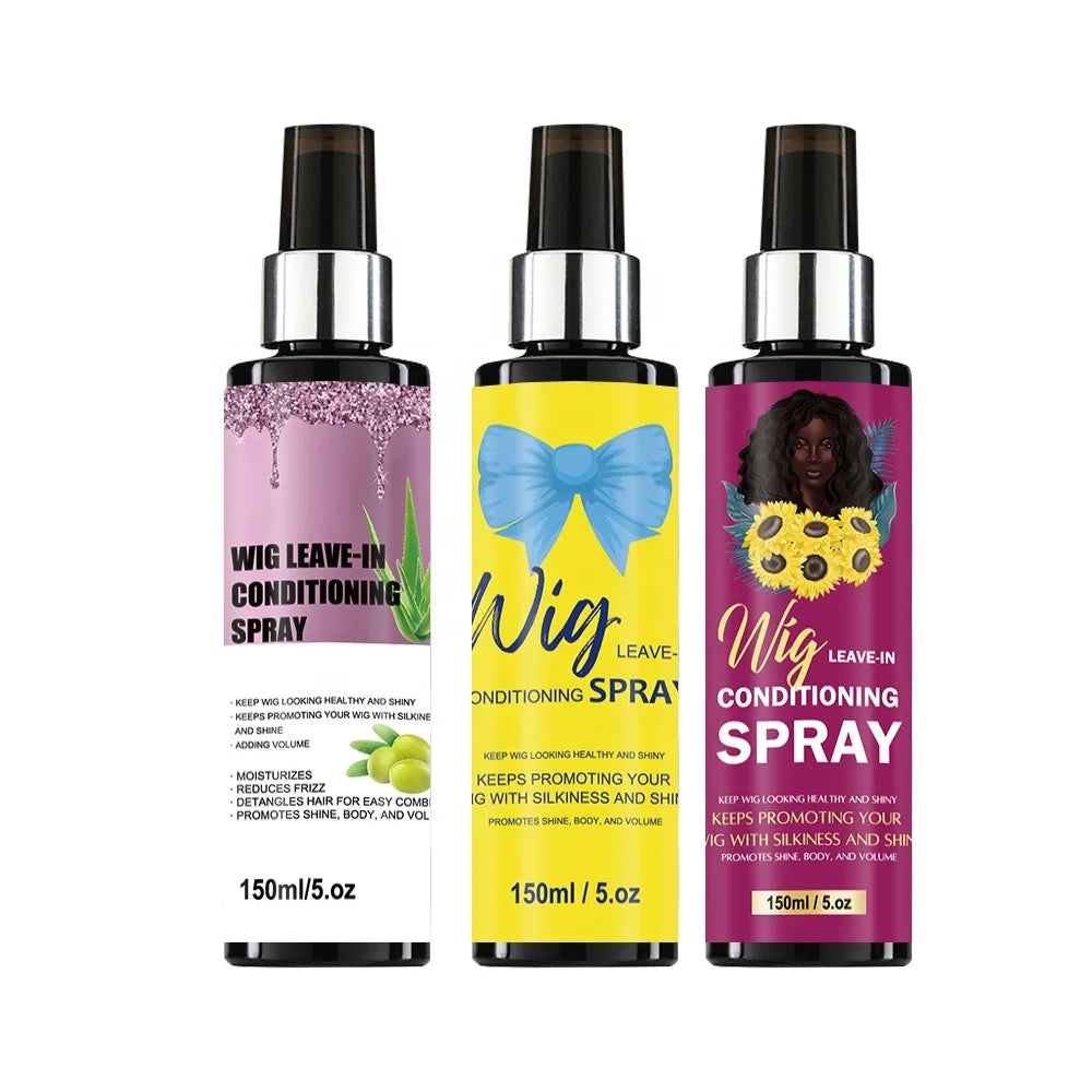 New Lace Wig Detangling Spray Wig Leave-In Conditioner Hair Spray Hair Extension Tools