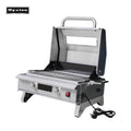 Premium 1200W Electric BBQ Grill High-Efficiency 450â„ƒ Adjustable Cast Iron Griddle Durable Stainless Steel Body Energy-Saving