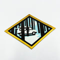 Wholesale Factory Price Iron on Sew on Backing Different Shape Custom Woven Patches for Clothing Hats
