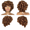 Wholesale Price 180% Colors Brazilian Human Hair Machine Made Women Short Bob Loose Wave WigRaw Virgin Human Hair