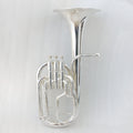Top Class Gold Lacquer Alto Horn with Upgrade Hard Case Silver Plated Tenor Saxhorn Inspired by Famous Brand