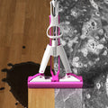 Realida 28cm Self-Squeezing Telescopic Sponge Mop Triangular Corner Cleaning High Absorption Self Squeezed Mop