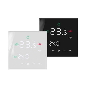 Tuya WiFi Smart Touch Screen Thermostat Electric Floor Heating Water/Gas Boiler Temperature Controller