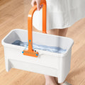 JOYBOS Heavy Duty Professional Mop Bucket Plastic Cleaning and Washing Tool with Good Grips Storage Basket