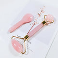 HZ Wholesale Factory Low Price Private Label 100% Real Natural Facial Massage Tool Rose Quartz Jade Roller for Face