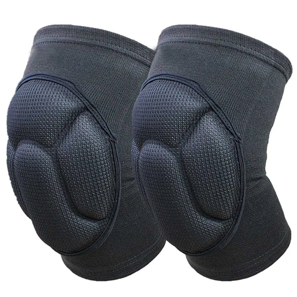 Unisex Thick Sponge Anti-Slip Knee Brace Protective Collision Avoidance Knee Pads for Men and Women