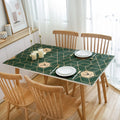 Hard Plastic Table Cover for Kitchen Dinning Tabletop Cover