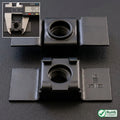 JSCREW Black Oxide Carbon Steel Cage Nut M3-M12 Square Weld Cage Nuts ISO9001/IATF16949 Certified