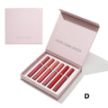 Hot Selling Makeup Long Lasting Non-Stick Cup Customize Lip Gloss With Your Logo Gift Velvet Matte Lipstick Set
