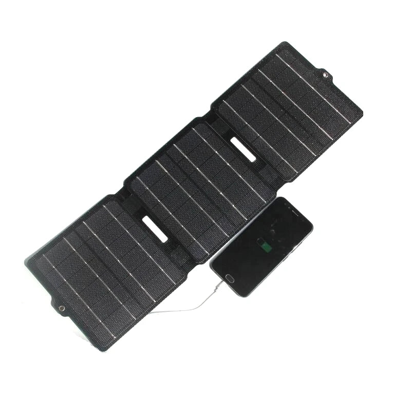 BUHESHUI 15W 5V ETFE Portable Solar Panel Charger Foldable Solar Charger for Mobile Phone Battery Charger Solar