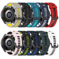 20mm High Quality Watch Bands for Samsung Galaxy Watch 4 Strap Double Color Style Active 2 Silicone Bands Galaxy Watch 4 Strap