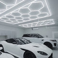 Adjustable Work Light Car Maintenance Station Hexagon Lamp Garage Lights Diy Led Tube Lamp